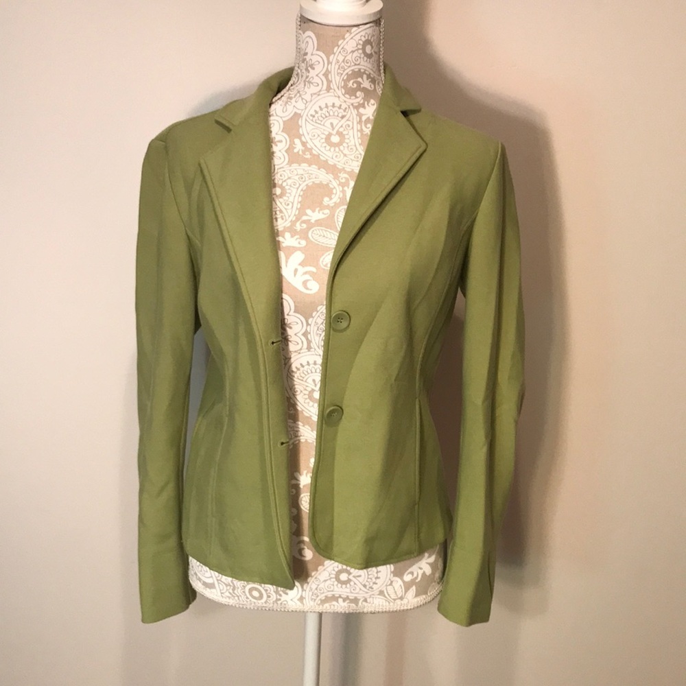 Green blazer